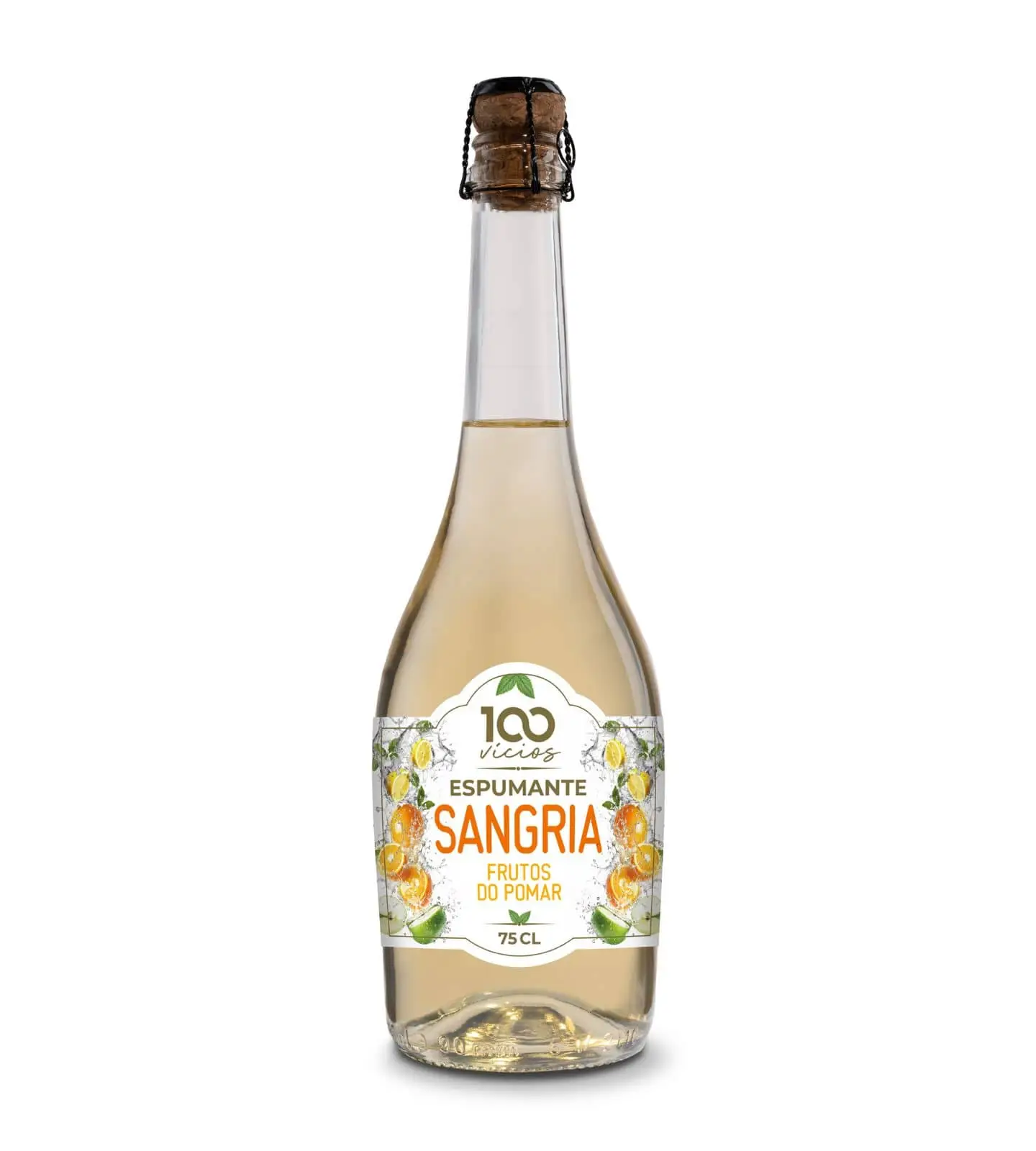 100Vícios Sangria Espumante Frutos do Pomar 75cl